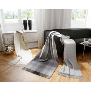 Plaid Ikana Wolle - Grau