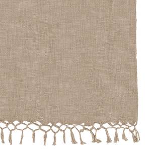 Plaid Noja geweven stof - Beige