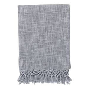 Plaid Noja Tissu - Gris lumineux