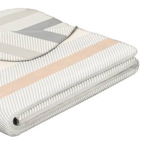 Plaid Pastels Nature Tissu - Beige / Gris