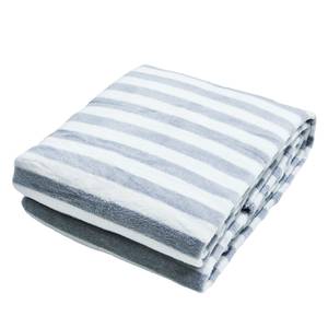 Plaid Stripes Tissu mélangé - Gris clair / Crème