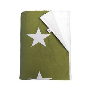 Plaid T-Shiny Star Verde - Dimensioni: 140 x 200 cm