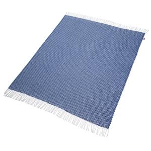 Plaid T-soft zigzag Webstoff - Blau / Weiß