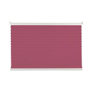 Plissee Klemmfix free Polyester / Aluminium - Pink - 60 x 130 cm