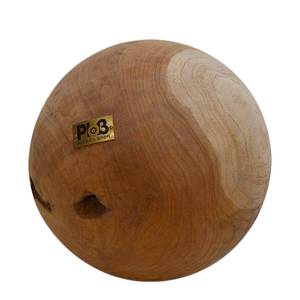 Sfera decorativa Manfio Legno massello di teak - Larghezza: 20 cm