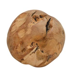 Sfera decorativa Manfio Legno massello di teak - Larghezza: 30 cm