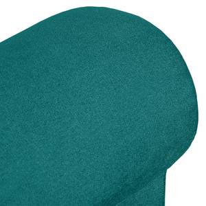 Bankje Banquette fluweel - Turquoise