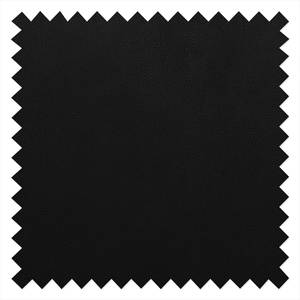 Gestoffeerd bed Aralia I kunstleer - Kunstleer Dag: Zwart - 160 x 200cm - Geen opbergruimte - T-vorm