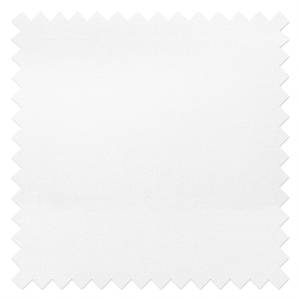 Polsterbett Aralia I Webstoff - Stoff Floreana: Weiß - 160 x 200cm - Kein Bettkasten - Zylinder