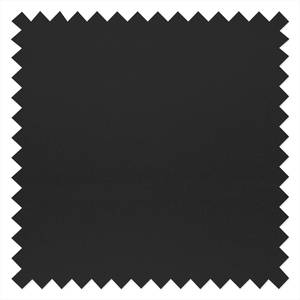 Lit rembourré Aralia I Tissu - Tissu Floreana : Noir - 160 x 200cm - 1 tiroir de lit - Forme en T