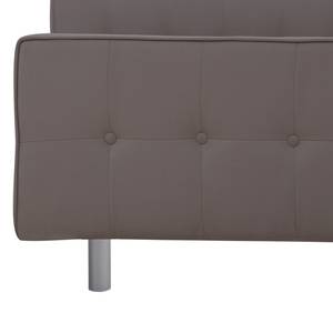 Gestoffeerd bed Chelsea Stof Valona: Beige - 140 x 200cm