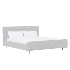 Gestoffeerd bed Chelsea Stof Valona: Crèmekleurig - 180 x 200cm