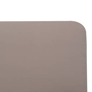 Gestoffeerd bed Chiara Stof Valona: Beige - 90 x 200cm - Geen opbergruimte