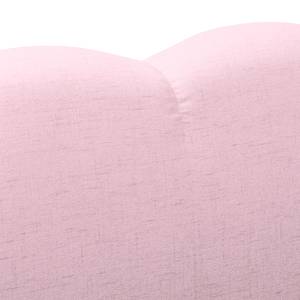 Gestoffeerd bed Colmonell geweven stof Roze