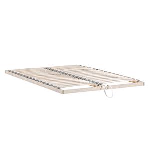 Gestoffeerd bed Elisse (incl. bedlades) kunstleer wit - 160 x 200cm