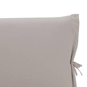 Lit rembourré Fanna Tissu Pamea : Beige - 140 x 200cm - Acier inoxydable