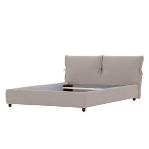 Gestoffeerd bed Fanna Stof Pamea: Beige - 180 x 200cm - Wenge