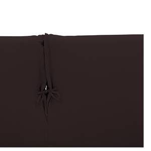 Lit rembourré Fanna Tissu Linea : Marron - 90 x 200cm - Acier inoxydable