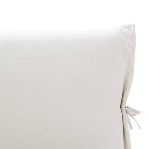 Lit rembourré Fanna Tissu Pamea : Crème - 90 x 200cm - Acier inoxydable