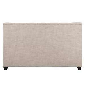 Gestoffeerd bed Grand geweven stof - Stof Frea: Lichtbeige - 140 x 200cm