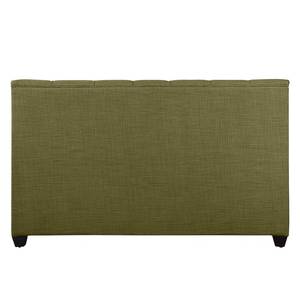 Lit capitonné Grand Tissu - Tissu Frea : Vert - 160 x 200cm