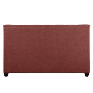 Gestoffeerd bed Grand geweven stof - Stof Frea: Rood - 160 x 200cm