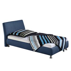 Gestoffeerd bed Hersbruck Jeansblauw - 100 x 200cm