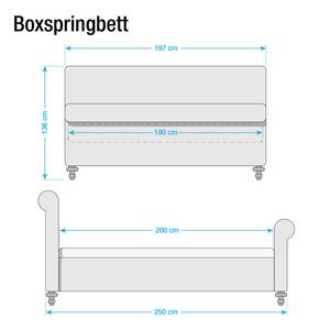 Gestoffeerde stoelen Tervo (incl. lattenbodem) - kunstleer - lichtbruin