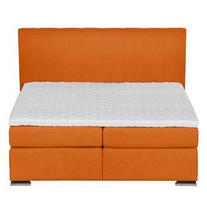 Boxspring Lamis Oranje - 140 x 200cm - H2 zacht - Koudschuimtopper