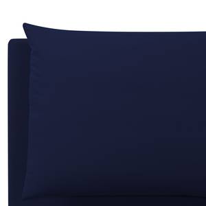 Gestoffeerd bed Noemi (incl. opbergruimte- - Stof Valona: Donkerblauw - 140 x 200cm