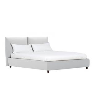 Gestoffeerd bed Olsborg Stof Linea: Lichtgrijs - 160 x 200cm