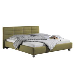 Letto imbottito Parsberg Verde pistacchio - 200 x 200cm