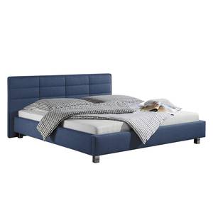 Gestoffeerd bed Parsberg Jeansblauw - 180 x 200cm