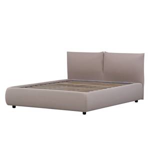 Gestoffeerd bed Ponte (incl. opbergruimte- - Stof Valona: Beige - 140 x 200cm