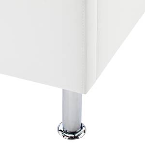 Polsterbett Rapido Kunstleder - Weiß - 120 x 200cm