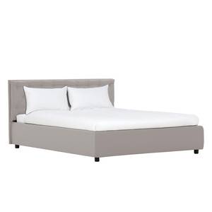 Gestoffeerd bed Sala Stof Pamea: Beige - 140 x 200cm