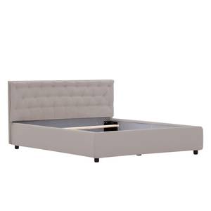 Gestoffeerd bed Sala Stof Pamea: Beige - 140 x 200cm