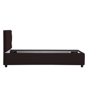 Gestoffeerd bed Sala Stof Linea: Bruin - 140 x 200cm