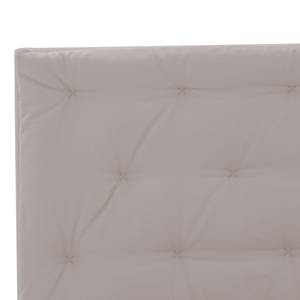 Gestoffeerd bed Sala Stof Pamea: Beige - 160 x 200cm