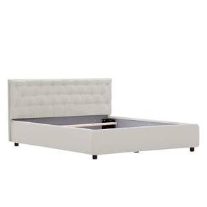 Gestoffeerd bed Sala Stof Linea: Beige - 160 x 200cm