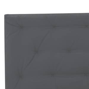 Lit rembourré Sala Tissu Pamea : Anthracite - 90 x 200cm