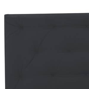 Lit rembourré Sala Tissu Linea : Anthracite - 90 x 200cm