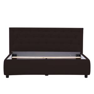 Gestoffeerd bed Sala Stof Linea: Bruin - 90 x 200cm