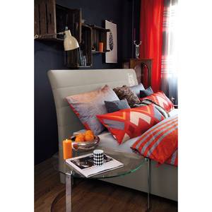 Gestoffeerd bed Soft Line - geweven stof Stof TIM: 2 milkchocolate - 160 x 200cm