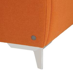 Gestoffeerd bed Soft Line - geweven stof Stof TIM: 3 orange - 140 x 200cm