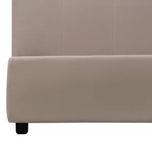 Gestoffeerd bed Tiberio (incl. opbergruimte- - Stof Valona: Beige - 140 x 200cm