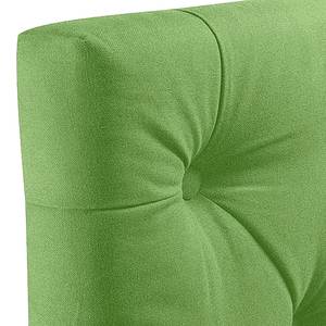 Lit rembourré Tilia I Tissu - Tissu Floreana : Vert - 160 x 200cm - Forme en T