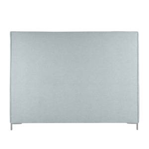 Lit rembourré Tilia I Tissu - Tissu Floreana : Gris clair - 160 x 200cm - Forme en T