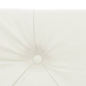 Lit rembourré Tilia II Imitation cuir - Cuir synthétique Dag : Blanc - 180 x 200cm - Angulaire