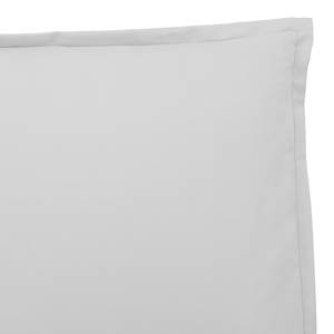 Polsterbett Versa I Stoff Valona: Creme - 140 x 200cm - 1 Bettkasten - Grau